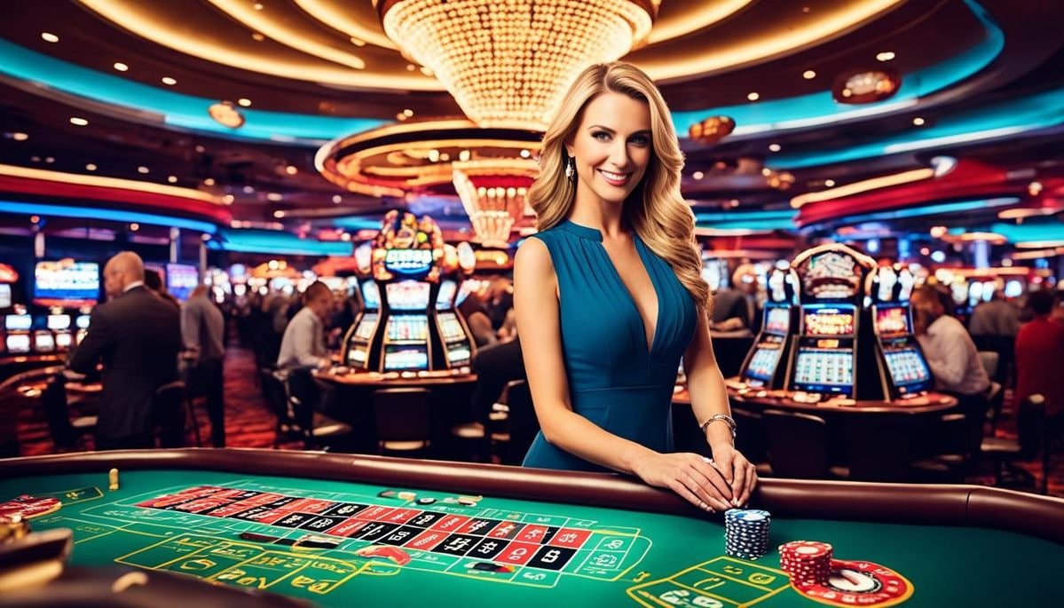 Tampilan perpustakaan game 98 toto dengan kategori slot, live dealer, dan sportsbook